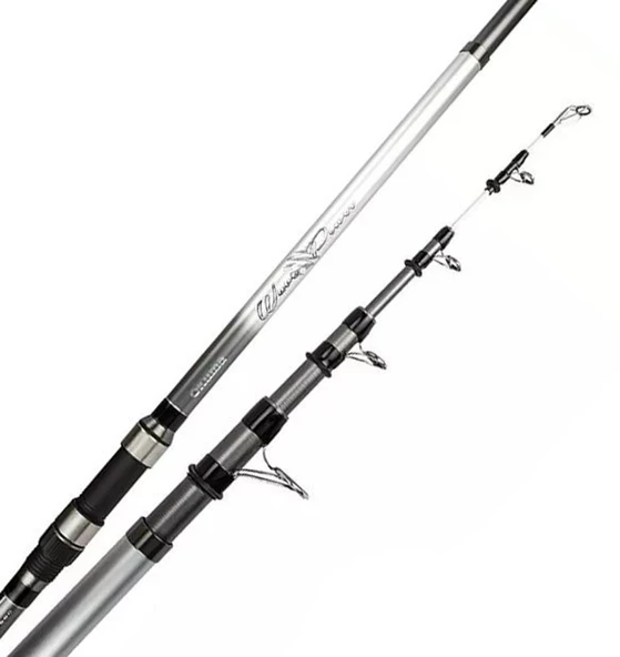 Okuma Wave Power Tele Surf 390 cm 100-200 gr 5 Parça Surf Kamışı
