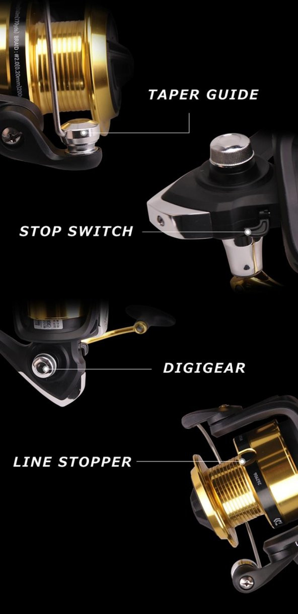 Daiwa RS 1000 Olta Makinesi - 11