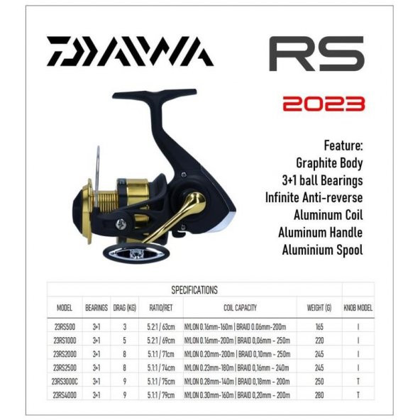 Daiwa RS 2000 Olta Makinesi - 6