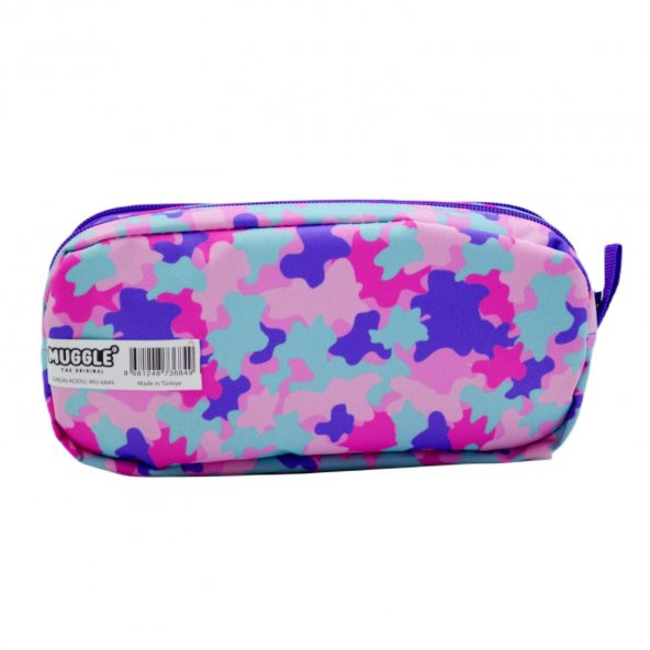 Muggle Girls Rule 2 Bölmeli Kalem Çantası MU-6849 - Resim 3