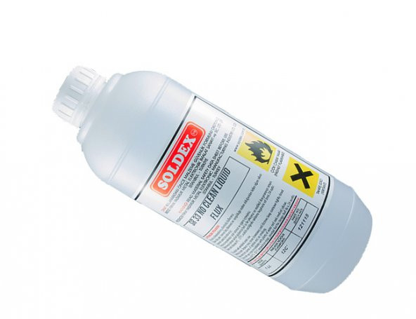 Soldex No Clean Flux 1 LT SR33 - Temizleme Gerektirmeyen Lehim Suları