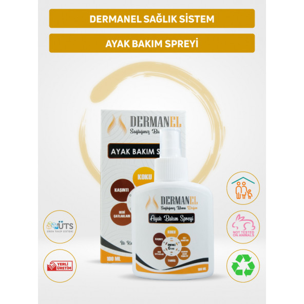 Dermanel Ayak Bakım Spreyi+Dermanel Siğil Tedavi Seti - 2
