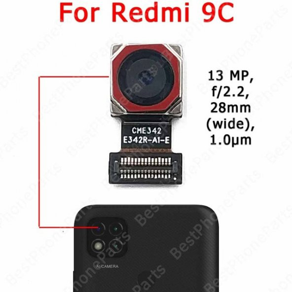 Tkgz Xiaomi REDMİ 9A-9C Arka Kamera Orj