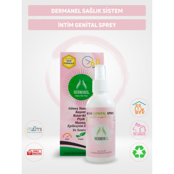 Dermanel İntim Sprey+Dermanel Nemlendirici Ve Aydınlatıcı Güneş Kremi - 2