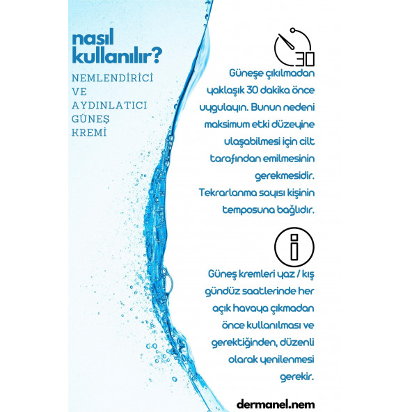 Dermanel İntim Sprey+Dermanel Nemlendirici Ve Aydınlatıcı Güneş Kremi - 9