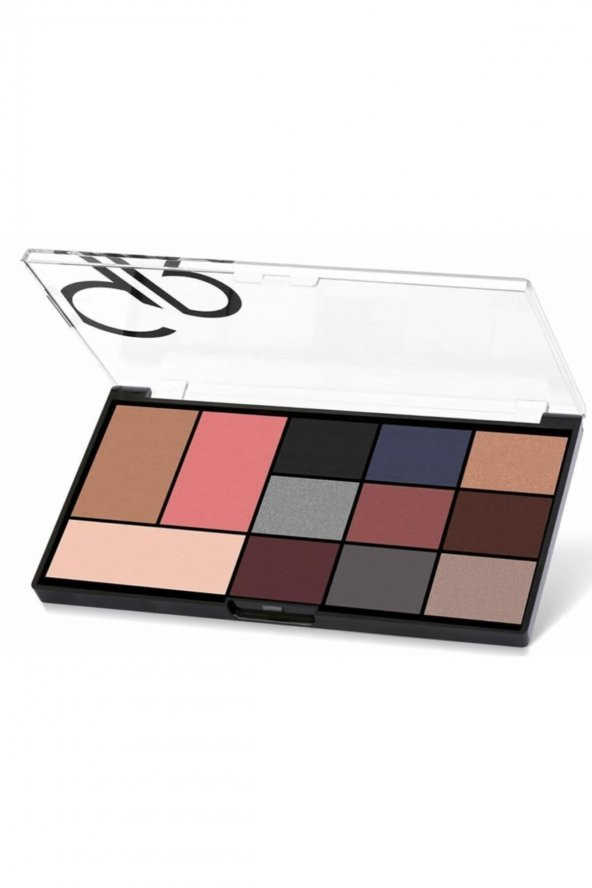 GOLDEN ROSE CITY STYLE FACE&EYE PALETTE SET-02 SMOKEY