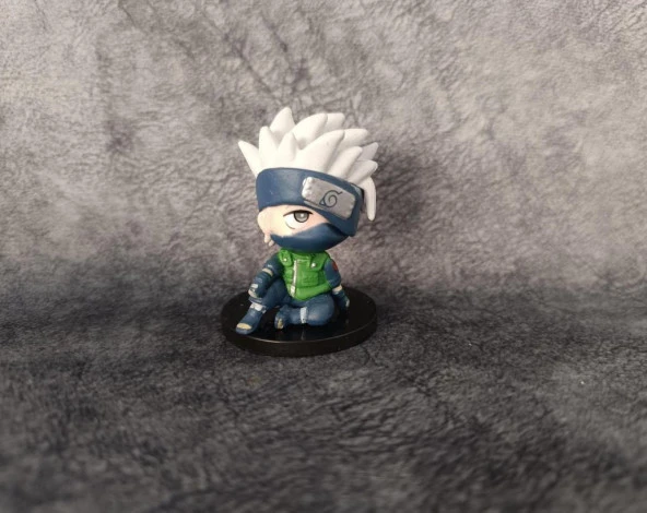 Anime Figür Naruto Kakashi Hatake 6 cm Karakter Mini Figür Oyuncak Biblo