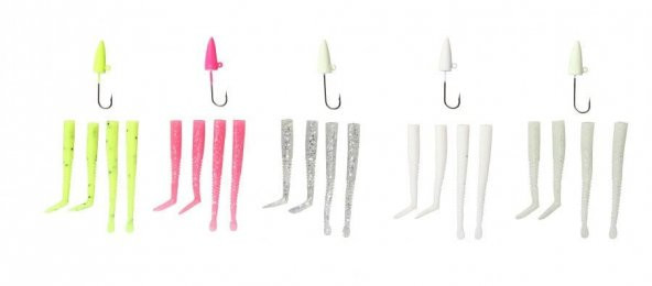 Savage gear LRF Mini Sandeel Kit 25 Adet Suni Yem - 2