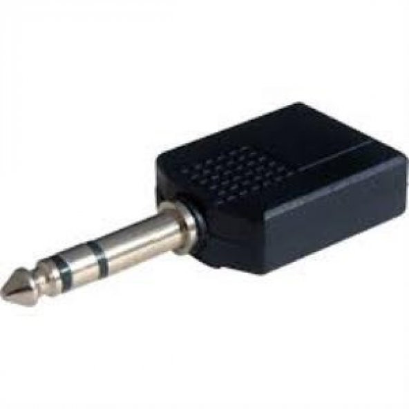 6.3 mm Stereo Çoklayıcı 1 Erkek -2 Dişi - 2