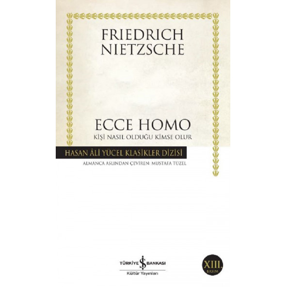 ecce homo - friedrich nietzcshe