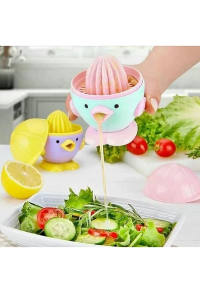 Şirin Limon Portakal Sıkacağı Karışık Renkli - 3