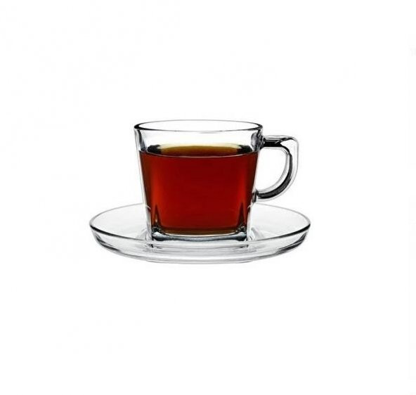 Paşabahçe Çay Fincan Takımı 95307 6Lı Carre 215cc/7oz