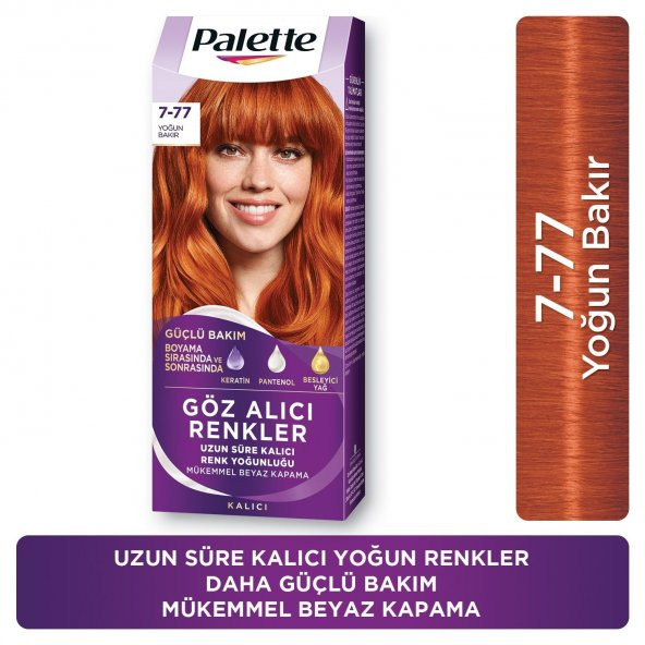 Palette Göz Alıcı Renkler 7/77 Yoğun Bakır