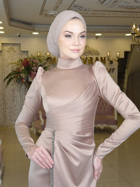 Lavin Vizon Abiye Elbise - 4