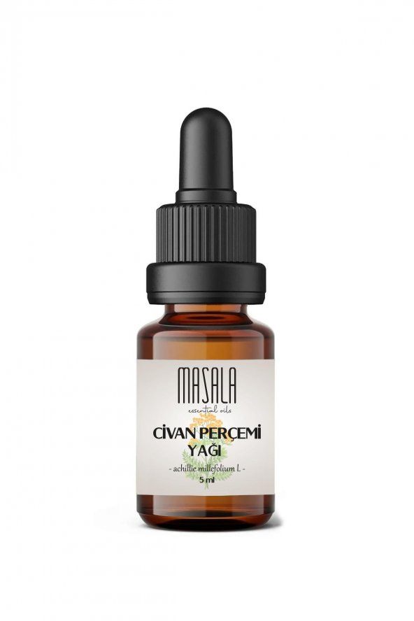 Masala Saf Civan Perçemi Yağı 5 ml. (Yarrow Essential Oil) - Resim 2