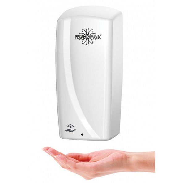 Rulopak Sensörlü Doldurmalı Sıvı Sabun & Jel Dispenseri 1000 Ml Beyaz - 2