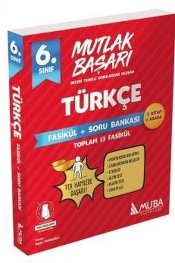 6.Sınıf Mutlak Başarı Türkçe Fasikül ve Soru Bankası