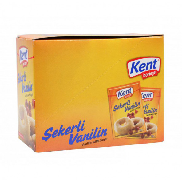 Kent Boringer Şekerli Vanilin 36'lı Ekonomik Paket 5 Gr - 2
