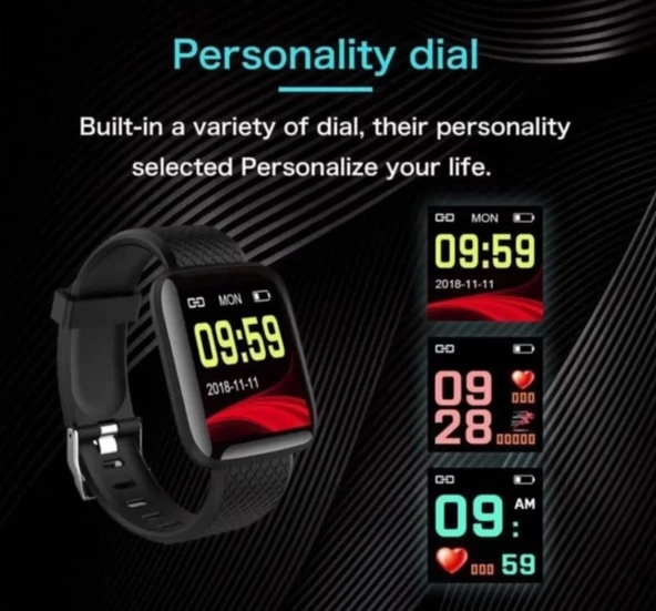 T500 + Pro Smart Watch Bluetooth Çağrı Apple & Android Uyumlu Akıllı Saat-siyah - 7