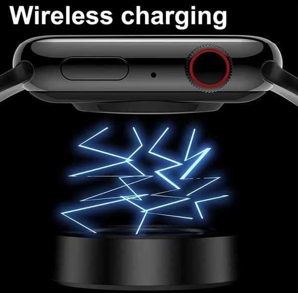 T500 + Pro Smart Watch Bluetooth Çağrı Apple & Android Uyumlu Akıllı Saat-siyah - 2