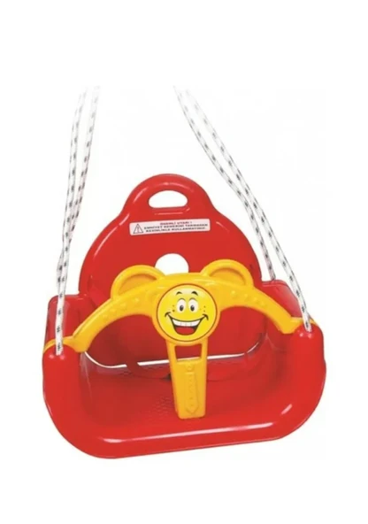 Kette Çocuk Salıncağı Koruyucu Ön Barlı İpli Salıncak Emniyet Kemerli Çocuk Salıncağı Bahçe Salınçağı - 3