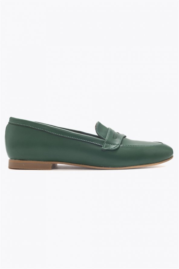 ALEGRA Yeşil Loafer Kadın Ayakkabı - 6