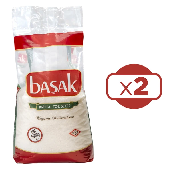 Başak Toz Şeker 5 Kg x 2 Adet - 1