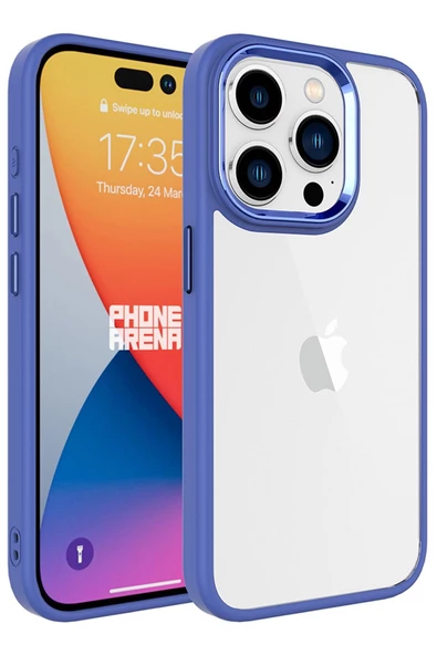Apple iPhone 15 Pro Max Kılıf Krom Kılıf - 2
