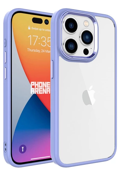 Apple iPhone 15 Pro Max Kılıf Krom Kılıf - 4