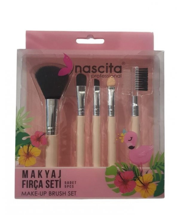 Nascita Allık Makyaj Fırça Seti 5li Nasbrushset3