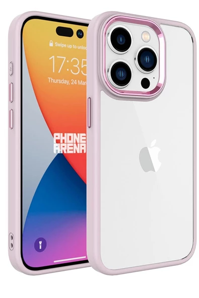Apple iPhone 15 Pro Kılıf Krom Kılıf - 6