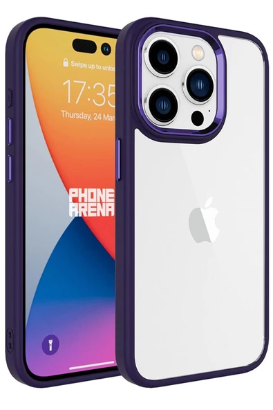 Apple iPhone 15 Pro Kılıf Krom Kılıf - 10