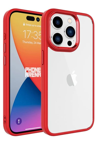 Apple iPhone 15 Pro Kılıf Krom Kılıf - 9