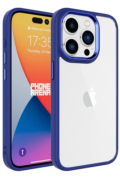 Apple iPhone 15 Pro Kılıf Krom Kılıf - 3