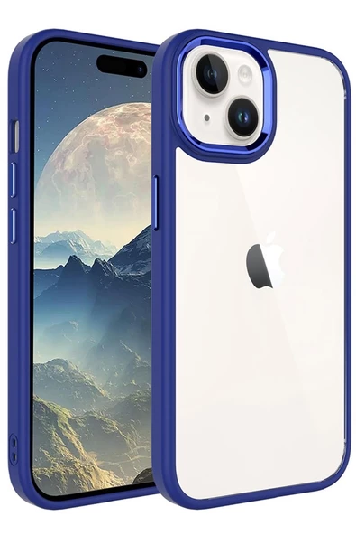 Apple iPhone 15 Plus Kılıf Krom Kılıf - 3