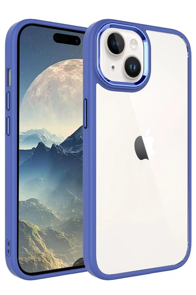 Apple iPhone 15 Plus Kılıf Krom Kılıf - 2