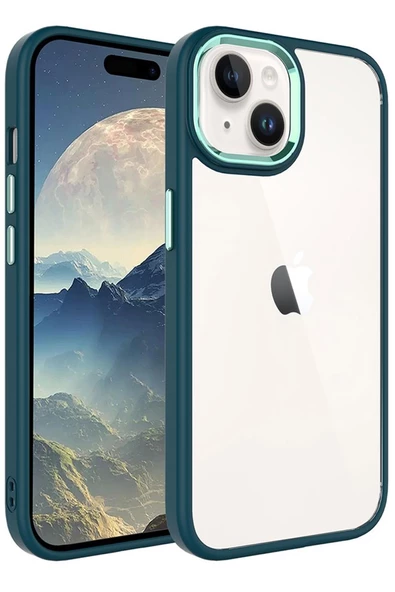 Apple iPhone 15 Kılıf Krom Kılıf - 8