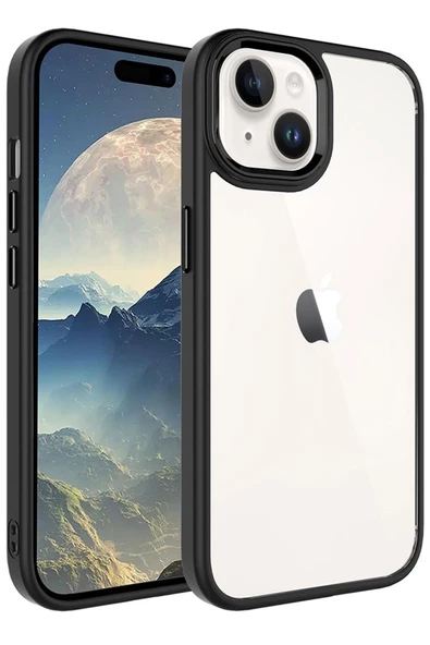 Apple iPhone 15 Kılıf Krom Kılıf - 7