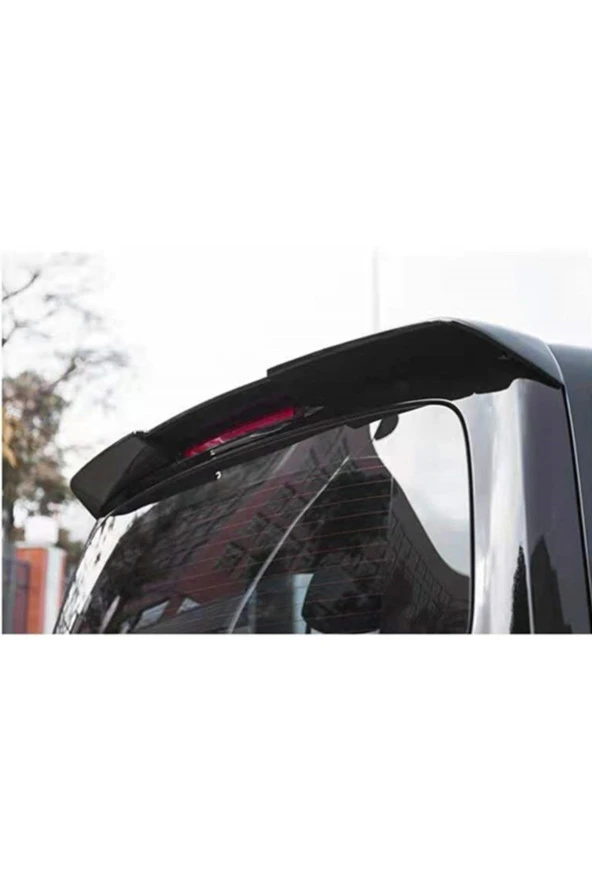 Mercedes Vito Uyumlu Spoiler W447 Piano Black Arka Cam Üstü - 5