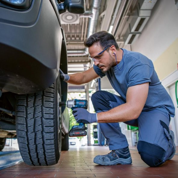 Bosch Gds 18V 450 Pc Tork Hafızalı Akülü Darbeli Somun Sıkma Makinesi 2 x 4Ah Procore - 3