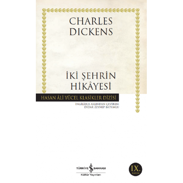 iki şehrin hikayesi - charles dickens