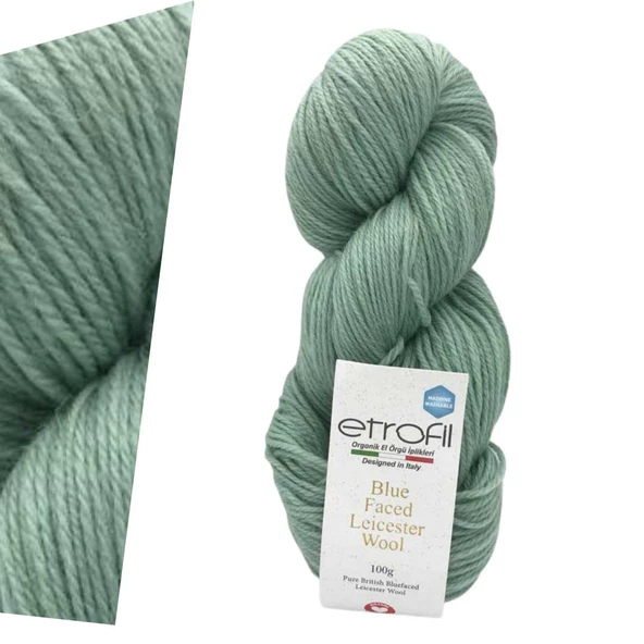 Etrofil Blue Faced Leicester Wool 79080 Frosty Green