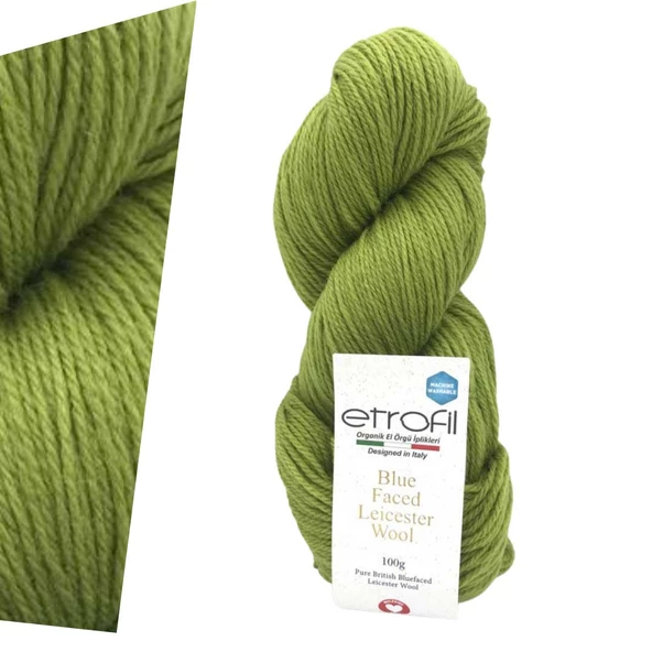 Etrofil Blue Faced Leicester Wool 74182 Brass