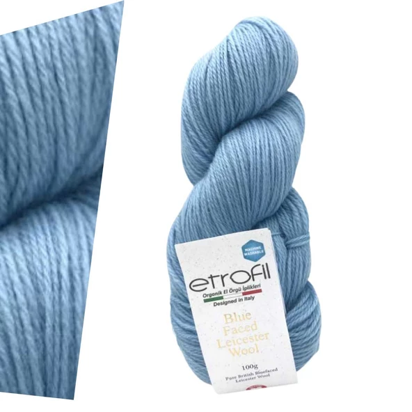 Etrofil Blue Faced Leicester Wool 73228 Pale Blue