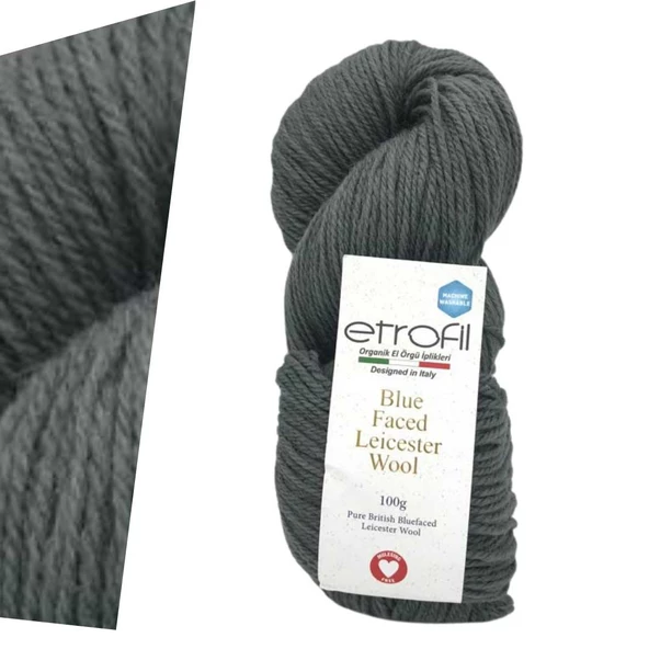 Etrofil Blue Faced Leicester Wool 79081 Steel