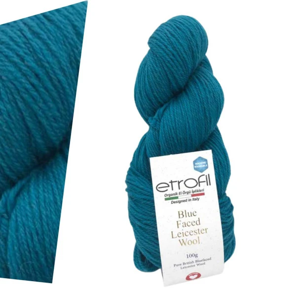 Etrofil Blue Faced Leicester Wool 75178 Deep Ocean
