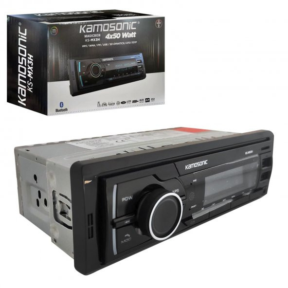 KAMOSONIC KS-MX3H OTO TEYP 4X50 WATT BLUETOOTH MOBİL APLİKASYON - 2