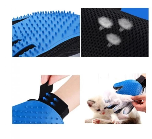Evcil Hayvan Kedi Köpek Tüy Toplama Eldiveni - 3