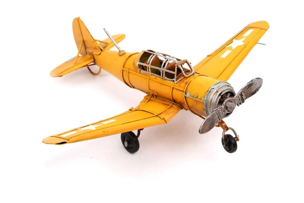 Dekoratif Metal Uçak Biblo Dekoratif Hediyelik - Resim 3