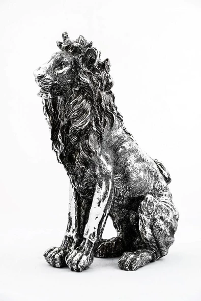 Polyester Dekoratif Aslan Biblo 38 Cm Dekoratif Hediyelik ürün görseli 1